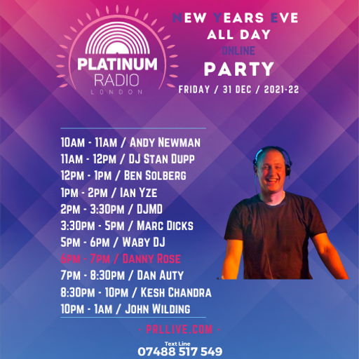 New Years Eve All Dayer 31 DEC 2021