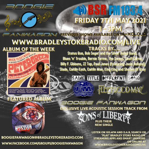 Boogie Fanwagon 7th May 2021