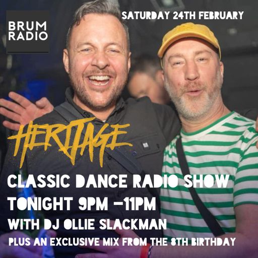 Heritage Classic Dance Music Show With Ollie Slackman (24/02/2024)