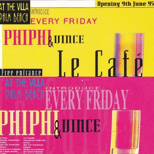 Phi-Phi at "Le Café" @ At The Villa / Palm Beach (Kobbegem - Belgium) - 18 August 1995