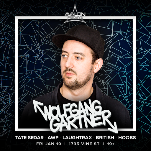 TATE SEDAR | Wolfgang Gartner @ Avalon (1/10/20)