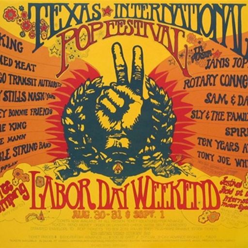 Live Archive Show: Aug. 30, 2019 (50th Anniversary of the Texas International Pop Festival)