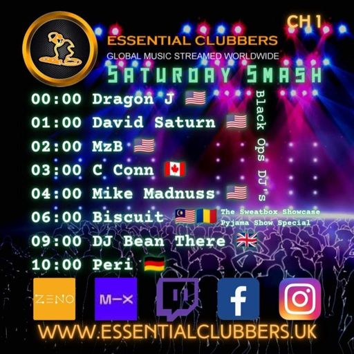 Biscuit-Saturday Pajama Show-Live on Essential Clubbers Radio 25.02.2023