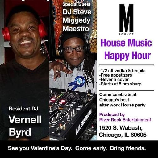 A Night @ M Lounge - House Music Happy Hour - 14 Feb 2020