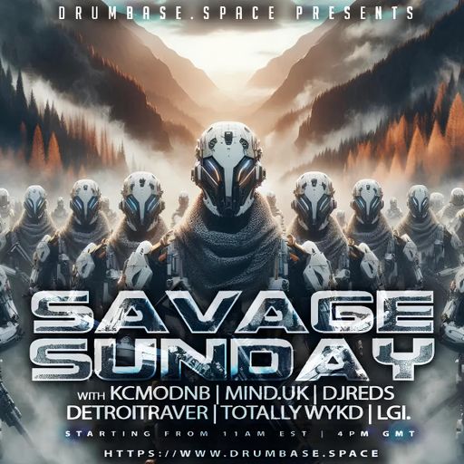 Mind (UK) - Drumbase.space - LIVE Savage Sunday - Cyborg Uprising
