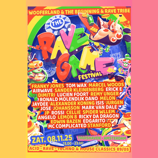 Ricky Da Dragon at "Wooferland x The Rave Game Edition" (Amsterdam-NL) - 8 November 2025
