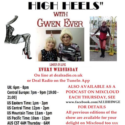 A LOW LIFE IN HIGH HEELS WITH GWEN EVER RADIO SHOW 18TH OCTOBER 2017 EDITION