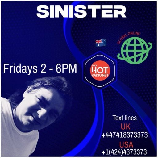 Dj-Sinister - Wide Awake Sound Show - Live on Too Hot Radio - 18-05-2024