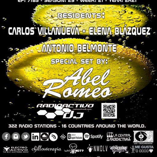 RADIOACTIVO DJ 21-2021 BY CARLOS VILLANUEVA Y ANTONIO BELMONTE