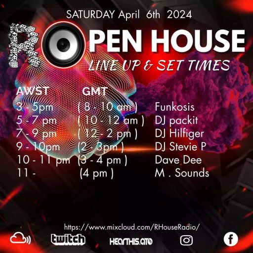 R OPEN HOUSE 06 04 24 (House, Tech, Bass)
