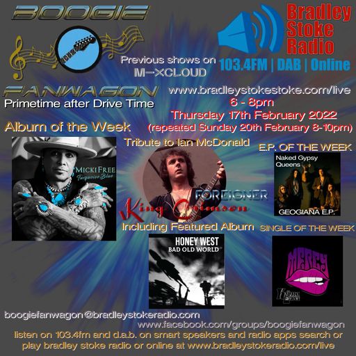 Boogie Fanwagon 17th February 2022