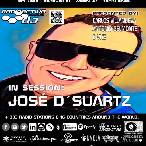 RADIOACTIVO DJ 37-2022 BY CARLOS VILLANUEVA, ANTONIO BELMONTE & D-VICE MALLORCA