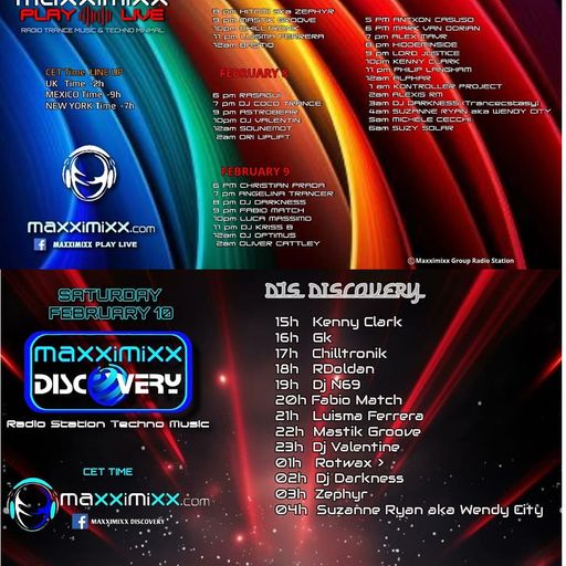 MaxxiMixx Play Live Feb. 7th, Discovery 10th, '24