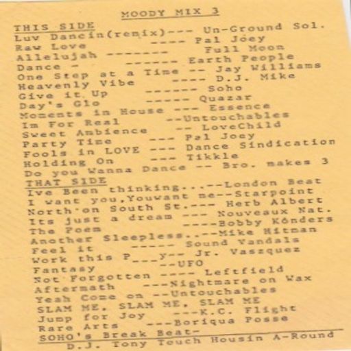 Tony Touch - House #3 (1991)