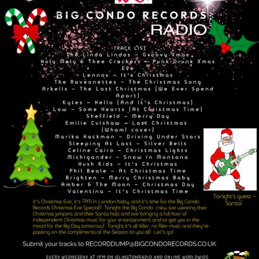 Big Condo Records Radio Show – Santa! (24/12/2025)