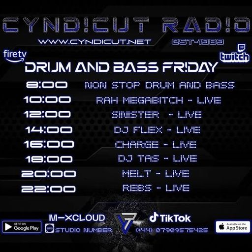 Dj-Sinister - Live On Cyndicut Radio - 17-05-2024