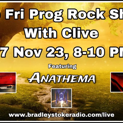 The Fri Prog Rock Show With Clive - 17th November 2023