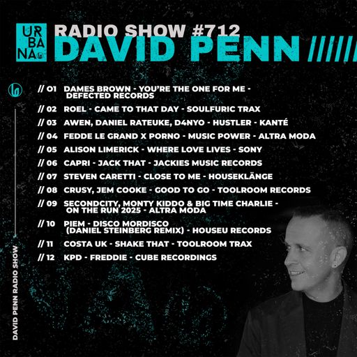 Urbana Radio Show by DAVID PENN #712
