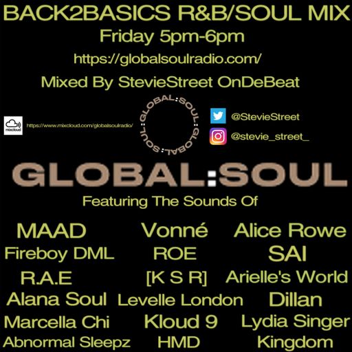 Global Soul B2B R&B Mix 4th September 2020