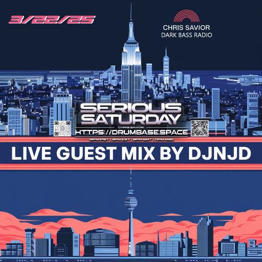 Dark Bass Radio - Chris Savior LIVE on DBS MixCloud & Twitch 032225
