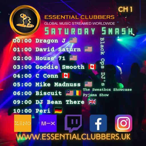 Biscuit-Saturday Pajama Show from Bali-Live on Essential Clubbers Radio 7.1.2023