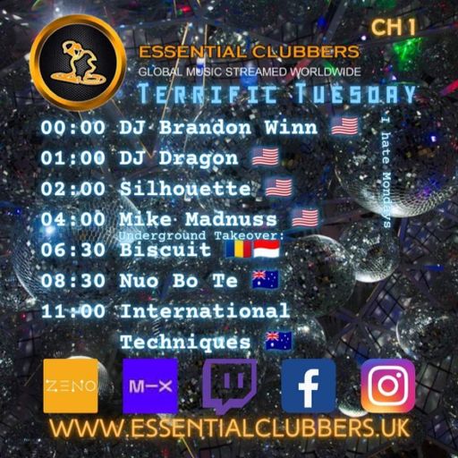 Biscuit-Underground Takeover Tuesday-Drum and Bass from Bali- Live on Essential Clubbers Radio 10.1.