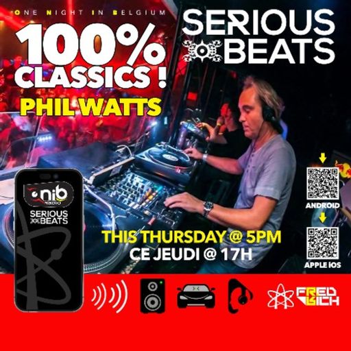Phil Watts at "Serious Beats Classics" @ ONIB Radio (Mouscron) - 29 May 2025
