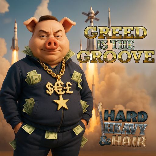521 - Greed is the Groove - The Hard, Heavy & Hair Show with Pariah Burke