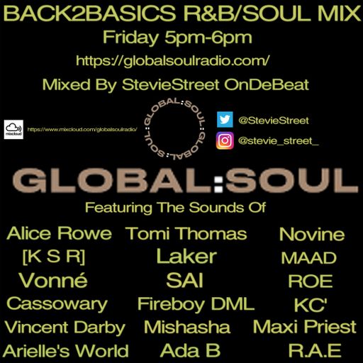B2B R&B Mix for Global Soul 28th August 2020