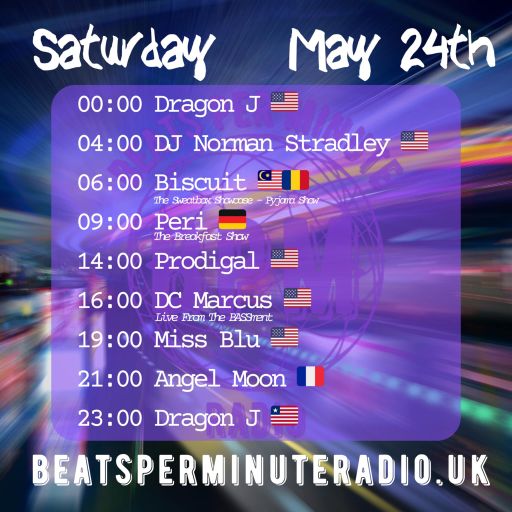 Biscuit- Saturday Pajama Show- Live on Beats Per Minute Radio 24.5.2025