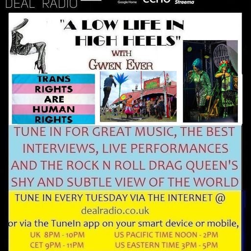 A LOW LIFE IN HIGH HEELS WITH GWEN EVER RADIO SHOW 20TH MAY 2025 EDITION