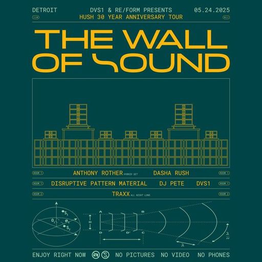 Traxx (all night long) at "DVS1 & RE/FORM present : The Wall of Sound" (Detroit - USA) - 24 May 2025
