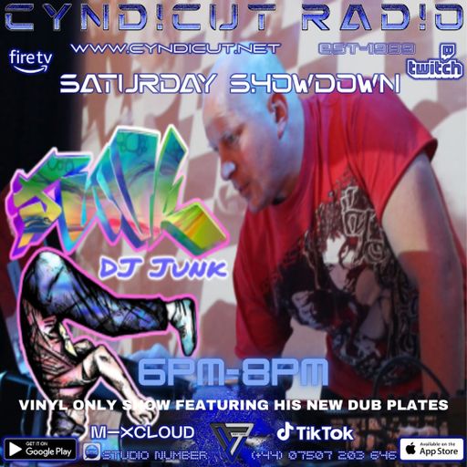 DJ Junk - Dubplate Set on Cyndicut Radio 26th October 2024 - (Guest Show)
