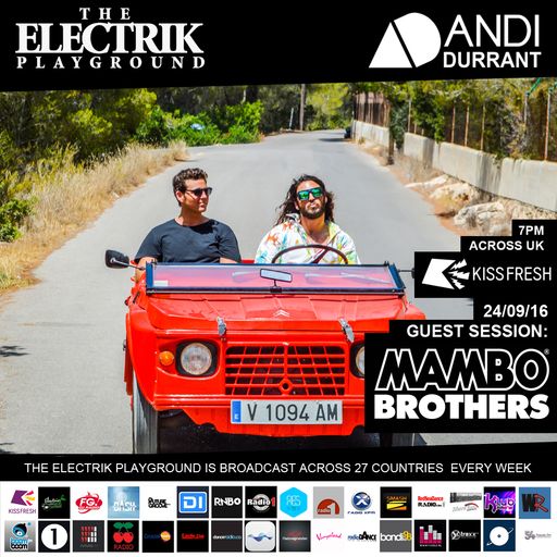 Electrik Playground 24/9/16 inc Mambo Brothers Guest Session
