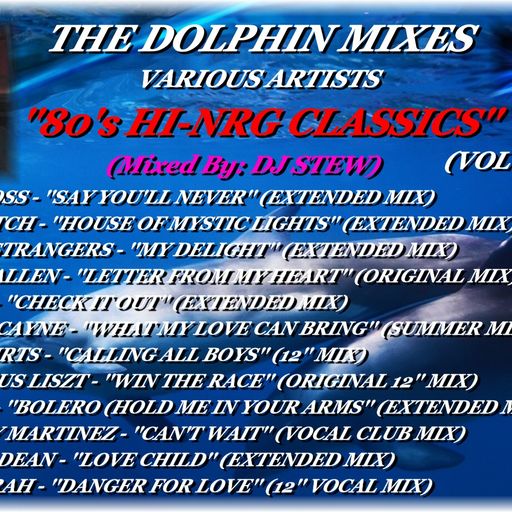 THE DOLPHIN MIXES - VARIOUS ARTISTS - ''80's HI-NRG CLASSICS'' (VOLUME 3)
