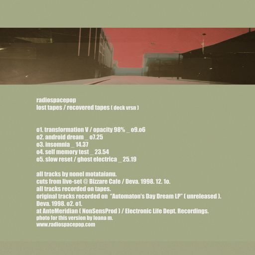 Radio Space Pop - Lost Tapes, Recovered Tapes