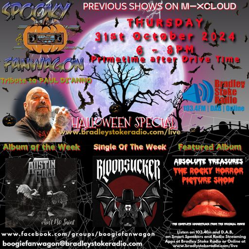 Boogie Fanwagon's "Spooky Fanwagon" Halloween Special 31st October 2024