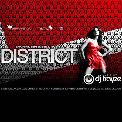 Live at District - AdMo DC - September 2011