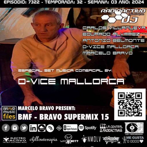 Radioactivo DJ 03-2024 Carlos Villanueva,  Antonio. Belmonte, E. Álvarez, D-Vice M & M. Bravo