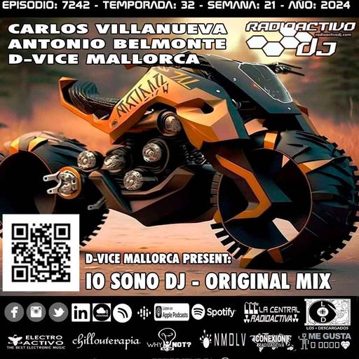 Radioactivo DJ 22-2024 Carlos Villanueva, Antonio Belmonte & D-Vice Mallorca