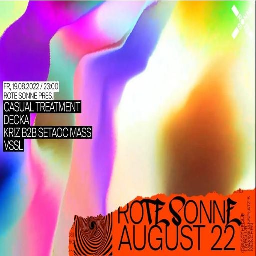 Setaoc Mass b2b Kr!z at Rote Sonne (Münich - Germany) - 19 August 2022