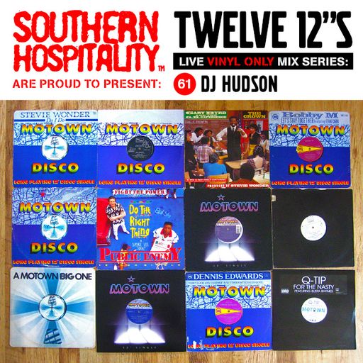 Twelve 12's Live Vinyl Mix: 61 - DJ Hudson - Motown Special!