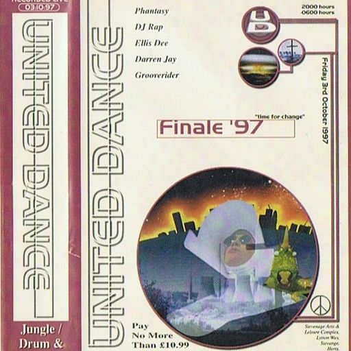 Grooverider & Phantasy - United Dance 'The Finale' - Stevenage Arts & Leisure Centre - 3.10.97