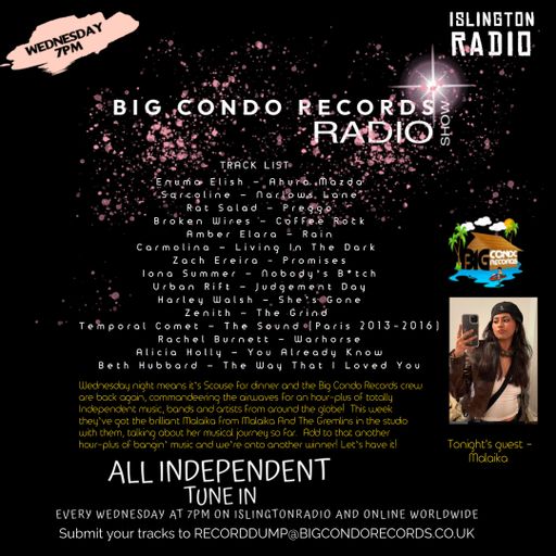 Big Condo Records Radio Show: Malaika (11/12/2024)