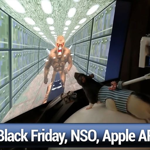 TWiT 851: Doomtown Rats - Black Friday, Apple sues NSO group, rats play Doom, MicroClimate AIR2