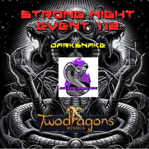 Darksnake Special Techno "Strong Night Event 112" Radio TwoDragons 5.5.2024