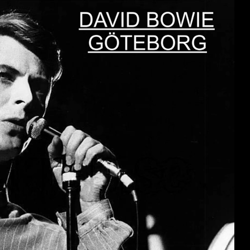 Bowie at the Scandinavium in Gothenburg, Sweden, 4 June 1978