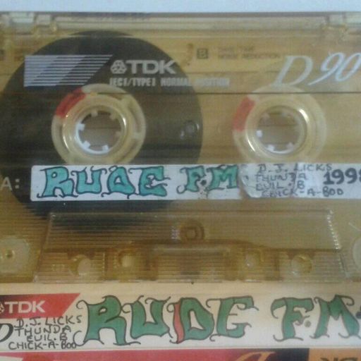 RUDE FM (104.3fm) 1998 - DJ Licks with MCs Evil B, Chick-A-Boo & Thunda B