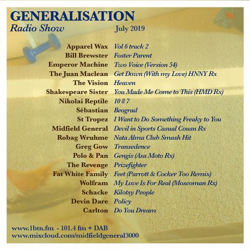 Generalisation - 09.08.2019