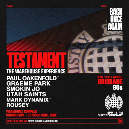 This Is Graeme Park: Testament @ Superordinary Brisbane 11APR25 Live DJ Set